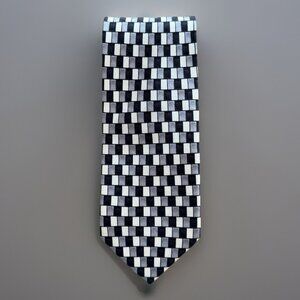 Antonia Collection 100% Silk Mens Geometrical Tie Designer NWT MSRP $48
